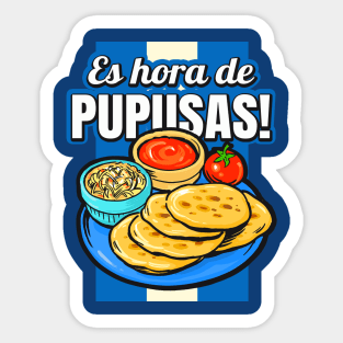 Foodie - it's time for pupusas! Sticker